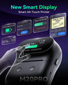 Phomemo Label Maker, M20pro Touch Screen Thermal Label Printer Auto-Detection, Offline Templates Printing Label Maker Machine with Tape for Home, School, Small Business, with 3 Roll Labels