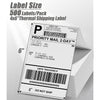 Flash Sale - Phomemo 4"x6" Fan - Fold Thermal Direct Labels for Shipping Label Printer - Phomemo