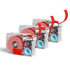 Phomemo 12mmx5m Pastel Blue&White&Red Ribbon Label Tapes for P15/A30 - Phomemo