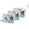 Phomemo 12mmx5m Pastel Blue&White&Red Ribbon Label Tapes for P15/A30 - Phomemo