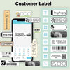 Phomemo 12x40mm Dogs Pattern Label for D30/D35/Q30/Q30S - Phomemo