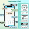 Phomemo 12x40mm Panda Pattern Label for D30/D35/Q30/Q30S - Phomemo