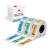 Phomemo 12x40mm Pink&Green&Blue Patterns Labels for D30/D35/Q30/Q30S - Phomemo