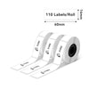 Phomemo 14x60mm White Thermal Label for D30/D35/Q30/Q30S - Phomemo