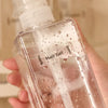 Clear bottle with Phomemo waterproof label reading Hair Gel