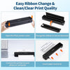 Phomemo 2 Roll Exclusive Thermal Transfer Ribbon for P831 Portable Printer - Phomemo
