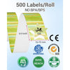 Phomemo 3" Golden Star Thermal Holographic Sticker for Shipping Label Printer - Phomemo