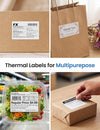 Phomemo 4" x 3" Thermal Labels with RFID Chip, Compatible with D421R Printer Only - Phomemo