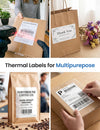 Phomemo 4" x 6" Thermal Labels with RFID Chip, Compatible with D421R Printer Only - Phomemo