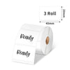 Phomemo 40×20mm White Thermal Label for M110/M120/M150/M200/M220/M221 - 3 Roll - Phomemo