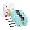 Phomemo 4Pack Colorful Label Maker Tape for P3200 - Phomemo