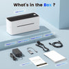 Phomemo 4x6 Shipping Label Printer, Wireless Thermal Printer, Fast 220mm/s Printing with Auto-calibration for 4x6 Shipping Labels, Ideal for Small Business and Online Orders,Standard Printer - Phomemo