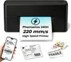 Phomemo 4x6 Shipping Label Printer, Wireless Thermal Printer, Fast 220mm/s Printing with Auto-calibration for 4x6 Shipping Labels, Ideal for Small Business and Online Orders,Standard Printer - Phomemo