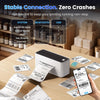 Phomemo 4x6 Shipping Label Printer, Wireless Thermal Printer, Fast 220mm/s Printing with Auto-calibration for 4x6 Shipping Labels, Ideal for Small Business and Online Orders,Standard Printer - Phomemo