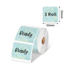 Phomemo 50×50mm Round Gradient Flower Thermal Label for M110/M220/M150/M200/M120/M221 - Phomemo