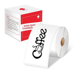 Phomemo 50×80mm White Thermal Label For M110/M120/M150/M200/M220/M221/M250/M421/M20Pro/M110N