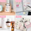 Phomemo 53mm Pattern Sticker 20 - Year - Lasting Strawberry Milk Thermal Paper for T02/M02X/M832丨3 Rolls - Phomemo