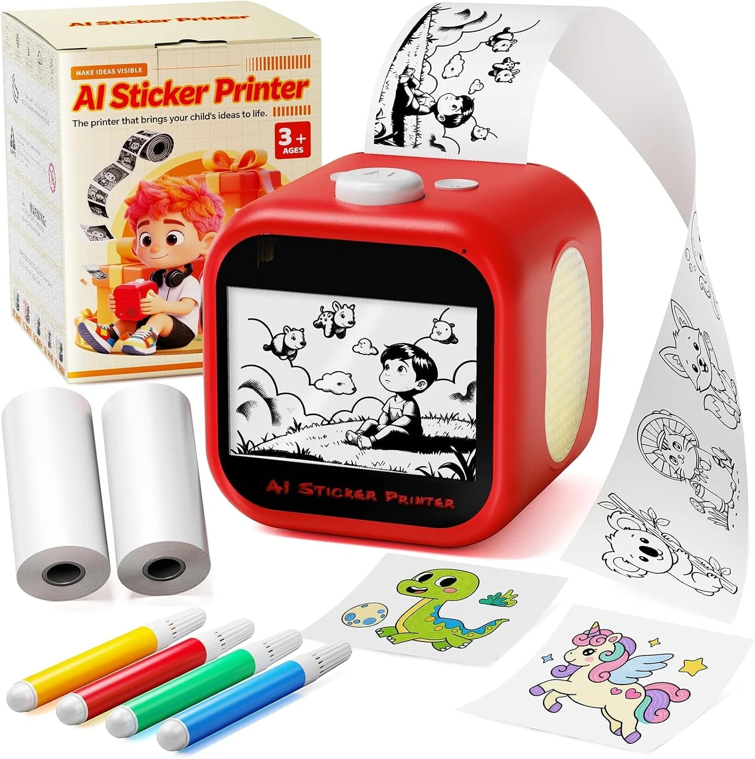Phomemo A68 AI Touchscreen Sticker Maker - Phomemo