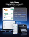 Phomemo Bluetooth Shipping Label Printer with Scale & Built-in Label Bin D422S Thermal Printer & Scale All-in-One, Label Printer for Shipping, Compatible with UPS, USPS, TikTok, Standard Printer - Phomemo