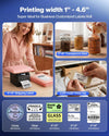 Phomemo Bluetooth Shipping Label Printer with Scale & Built-in Label Bin D422S Thermal Printer & Scale All-in-One, Label Printer for Shipping, Compatible with UPS, USPS, TikTok, Standard Printer - Phomemo