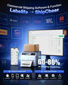 Phomemo D422S Bluetooth Shipping Label Printer - Phomemo