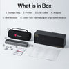 What is included with Phomemo G100 Pro portable inkless printer