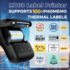 Phomemo Label Maker Machine with Tapes, Bluetooth Thermal Label Printer Easy to Use with Phones & PC, Address Label Maker for Small Business, Offcie, Home, 2 Inch Barcode Printer - Phomemo