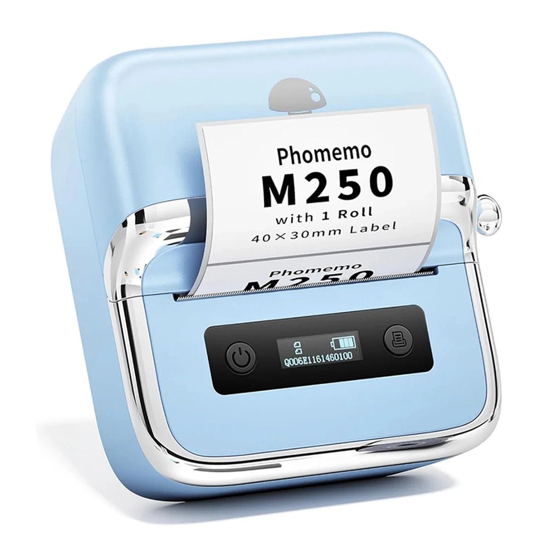 Phomemo M250 Bluetooth Portable Thermal Business Label Maker - Phomemo