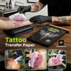 Phomemo New Version Tattoo Stencil Paper, 100 Sheets, A4 Size, Pink Thermal Stencil Paper for Tracing Crisp, DIY Tattoo Tracing Paper, For M08F Printers, Tattoo Supplies for Studios & Beginners for standard printer - Phomemo