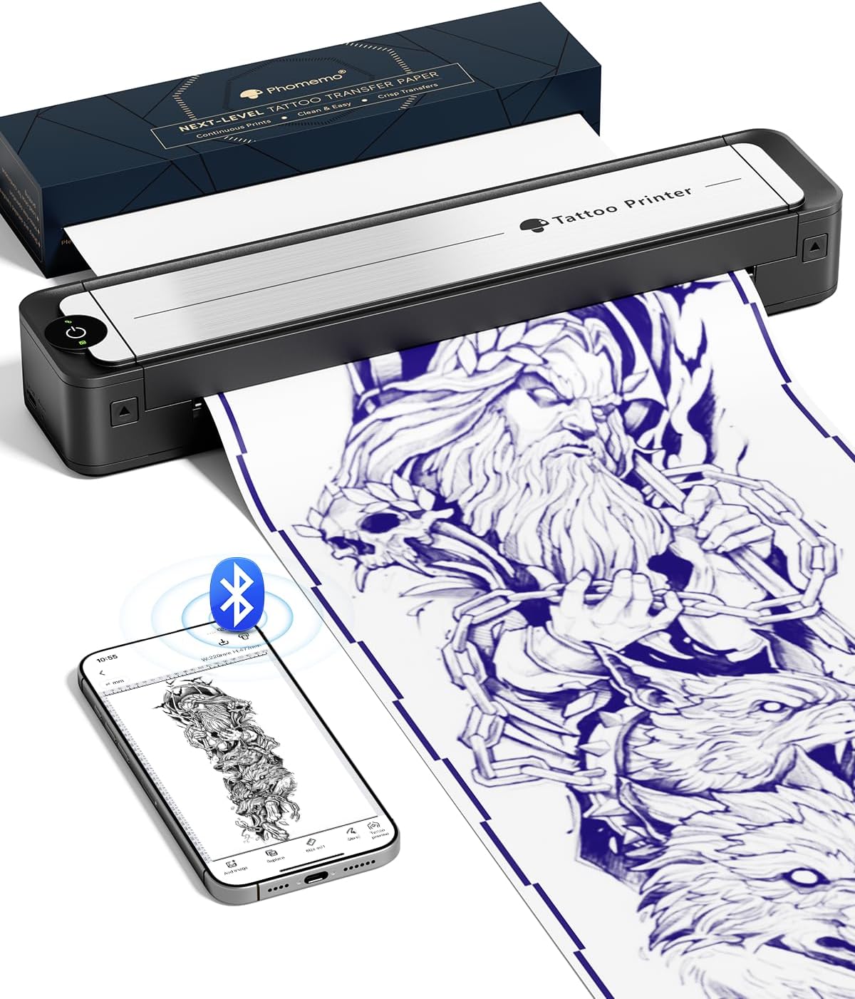 Phomemo TA81 Continuous Tattoo Stencil Printer - Phomemo