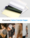 Phomemo Tattoo Transfer Paper, 100 Sheets, A4 Size Tattoo Stencil Paper Thermal Stencil Paper for Tracing Crisp, DIY Tattoo Tracing Paper, For M08F Printers, Tattoo Supplies for Studios & Beginners for standard printer - Phomemo