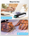 Phomemo Tattoo Transfer Paper, 100 Sheets, A4 Size Tattoo Stencil Paper Thermal Stencil Paper for Tracing Crisp, DIY Tattoo Tracing Paper, For M08F Printers, Tattoo Supplies for Studios & Beginners for standard printer - Phomemo