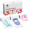 Phomemo Thermal Transparent Sticker Paper | 50mm For T02/M02X | Rose/Blue/Green 3 Rolls - Phomemo
