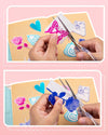 Phomemo Thermal Transparent Sticker Paper | 50mm For T02/M02X | Rose/Blue/Green 3 Rolls - Phomemo