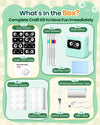 Phomemo TK20 Bluetooth Temporary Tattoo Printer with 40Pcs Temporary Tattoo Paper & 4 Markers - Phomemo