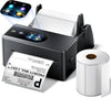 Phomemo Touchscreen Thermal Label Printer with 500 Labels | PM64D 4x6 Bluetooth Shipping Label Printer, 203DPI USB Wireless Label Printer for Small Business, USPS, Amazon, Etsy, Shopify,Standard Printer - Phomemo