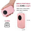Phomemo 5 Rolls D30 Mini Inkless Label Printer Bundle | Pink - Phomemo