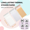 Phomemo 53mm Semi - Transparent/White/Gold Sticker Thermal Paper for M02/M02S/M02Pro/M03/M04S/M04AS/M832/P2S丨3 Rolls - Phomemo