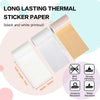 Phomemo 53mm White/Transparent/Gold Sticker Thermal Paper for M02/M02S/M02Pro/M03/M04S/M04AS/M832/P2S丨3 Rolls - Phomemo