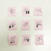 Phomemo 53mm Yellow/Blue/Pink Non - Adhesive 5 - Year - Lasting Thermal Paper for T02/M02X/M832丨3 Rolls - Phomemo